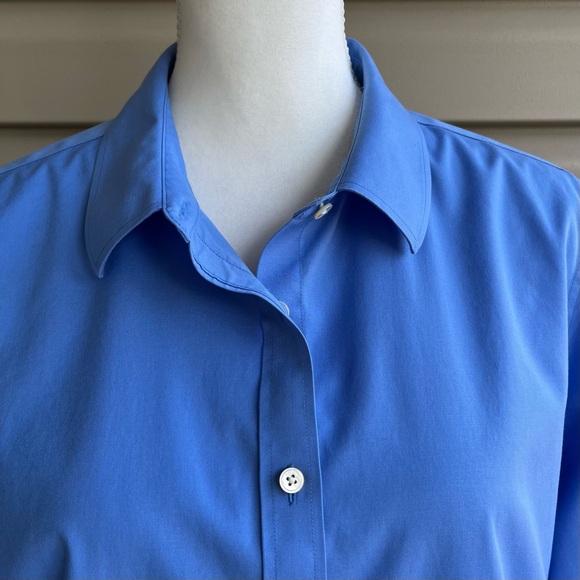 •Talbots• Ladies Non-Iron Button Down Blouse -  Size 16 - Picture 3 of 8